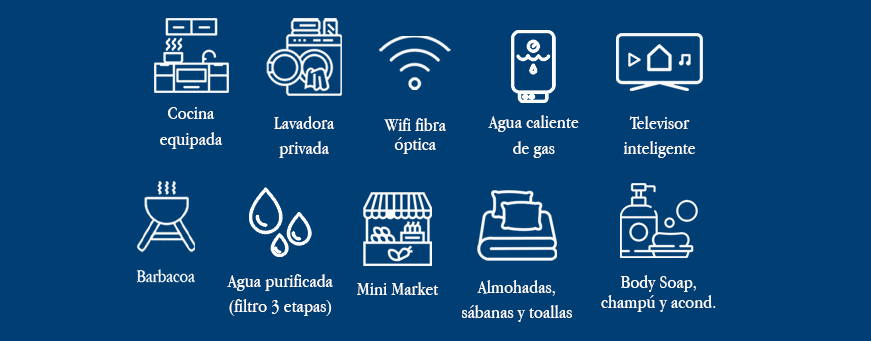 Amenidades de la propiedad